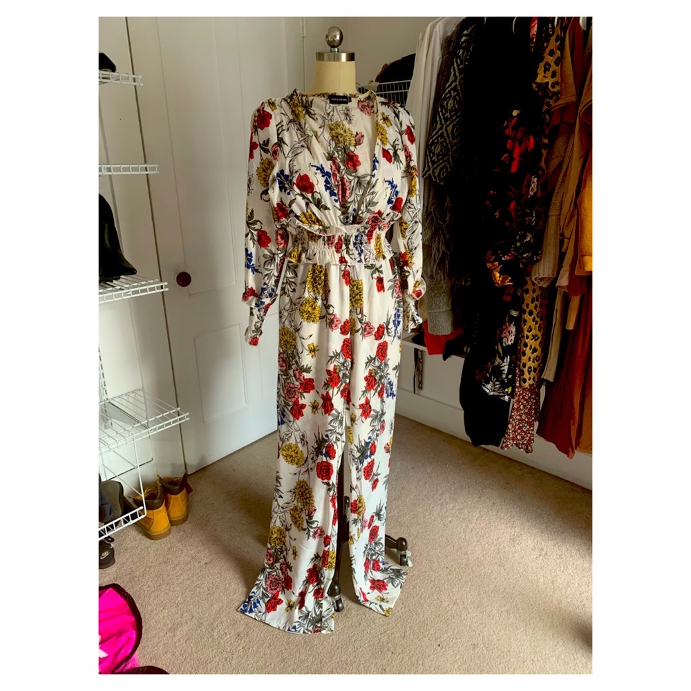 Floral Jumpsuit